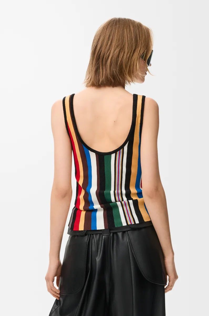 弹性粘胶纤维混纺背心上衣