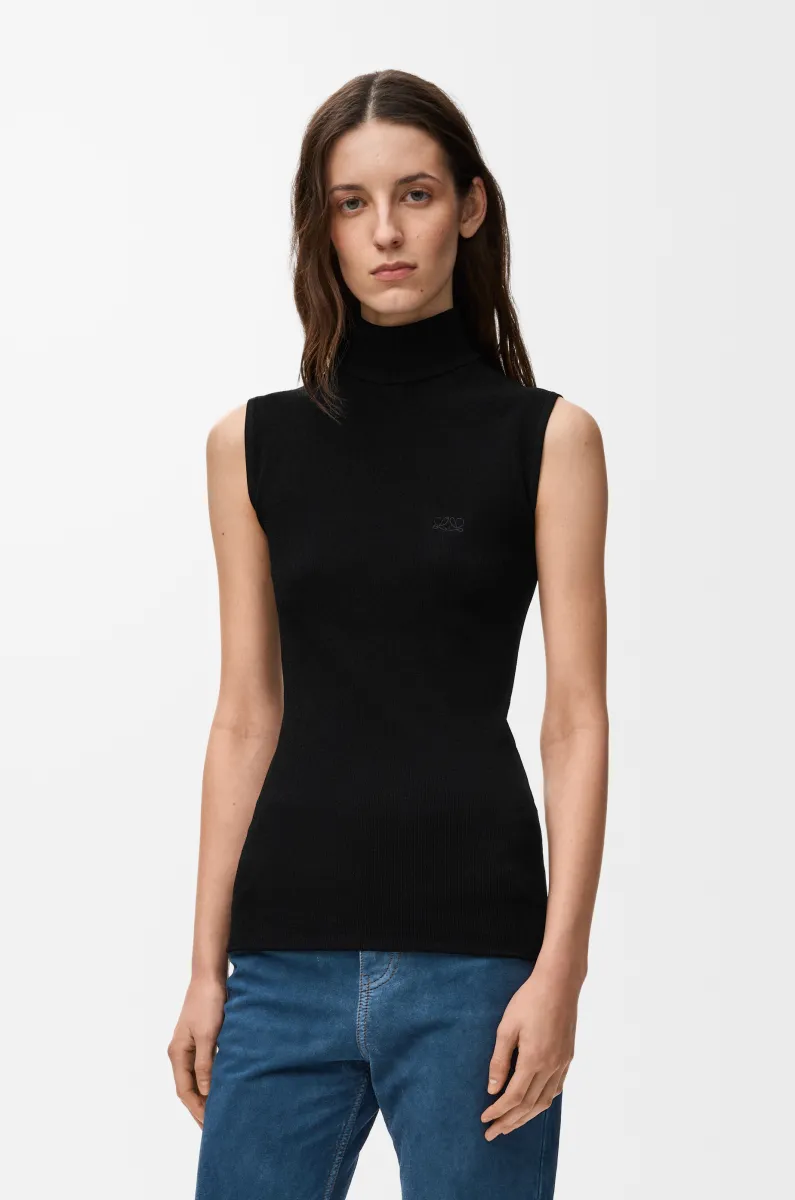 粘胶纤维混纺无袖上衣