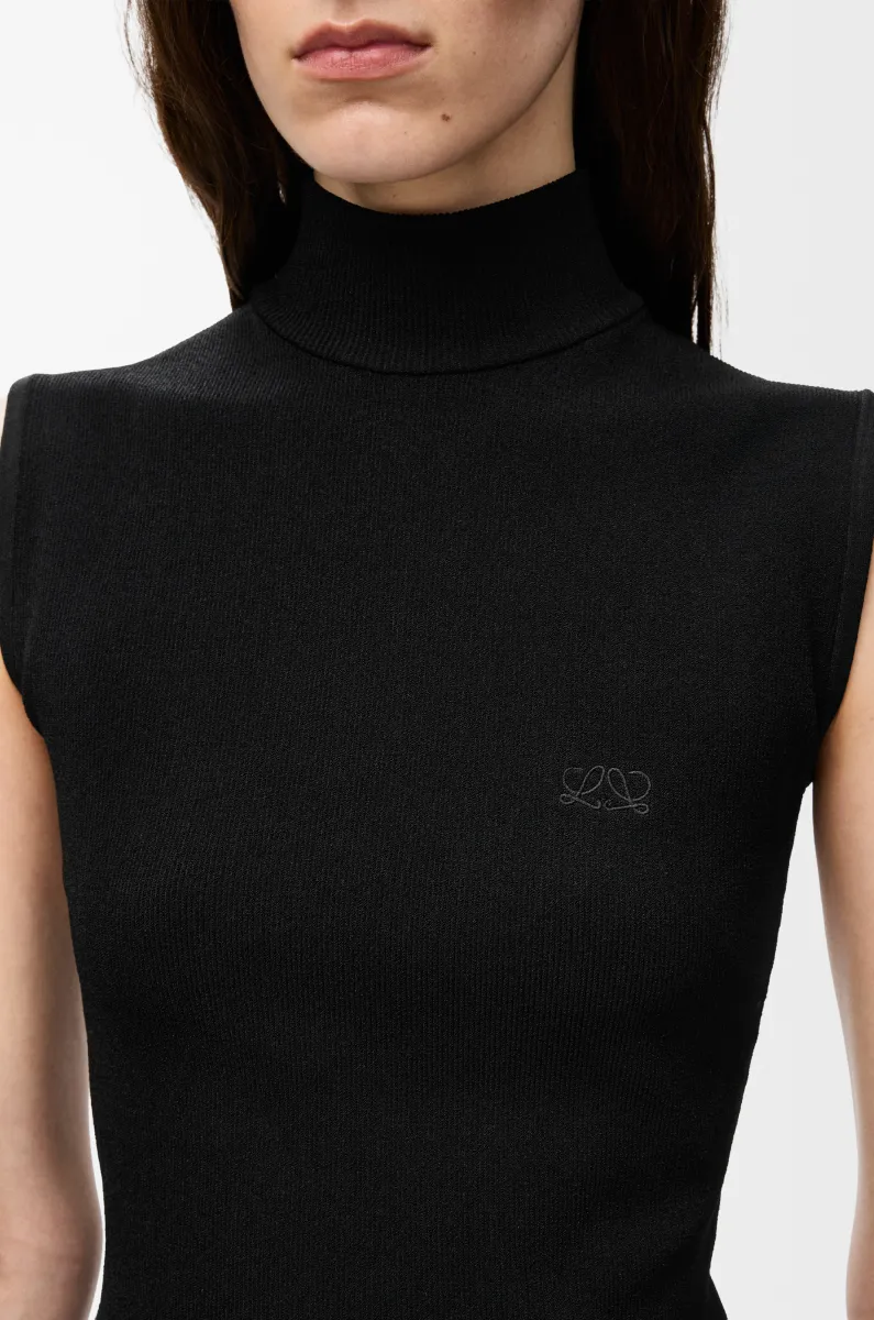 粘胶纤维混纺无袖上衣