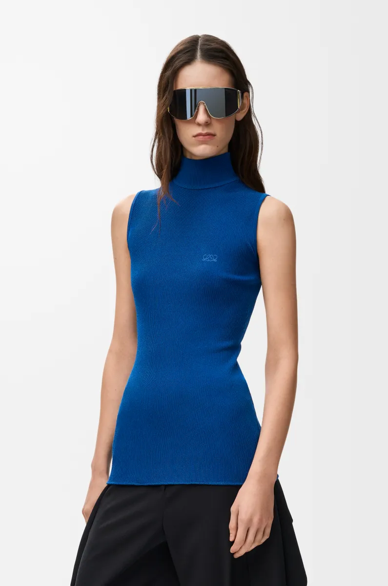 粘胶纤维混纺无袖上衣