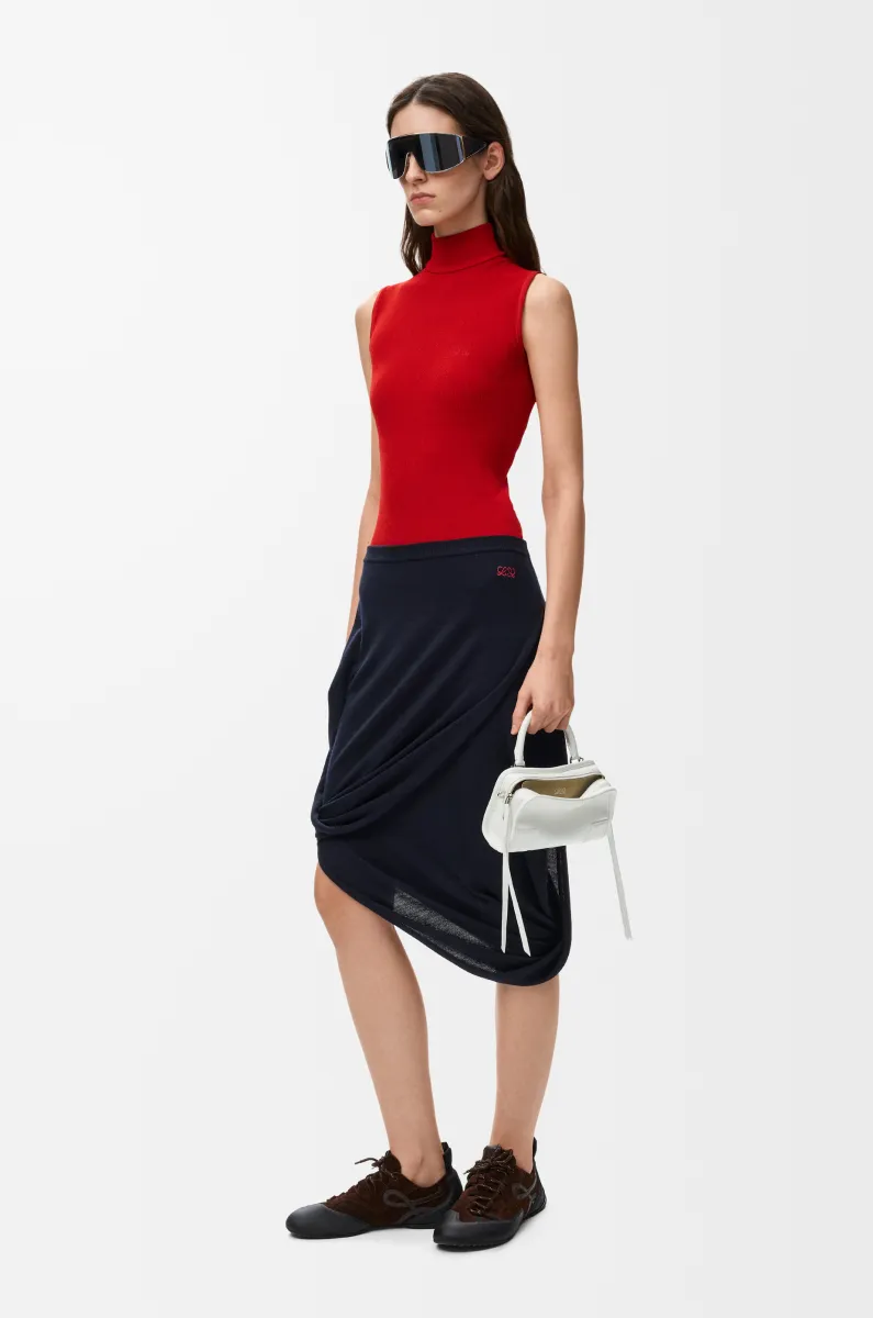 粘胶纤维混纺无袖上衣