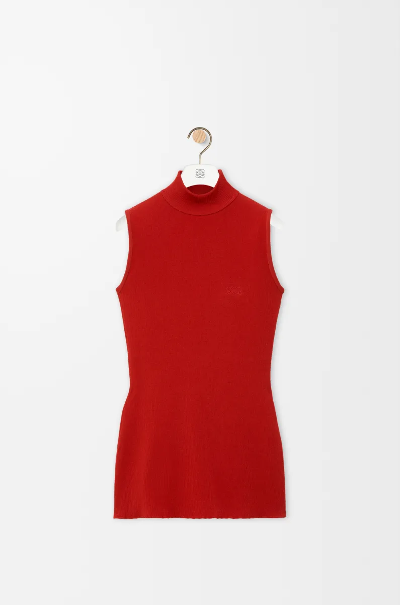 粘胶纤维混纺无袖上衣