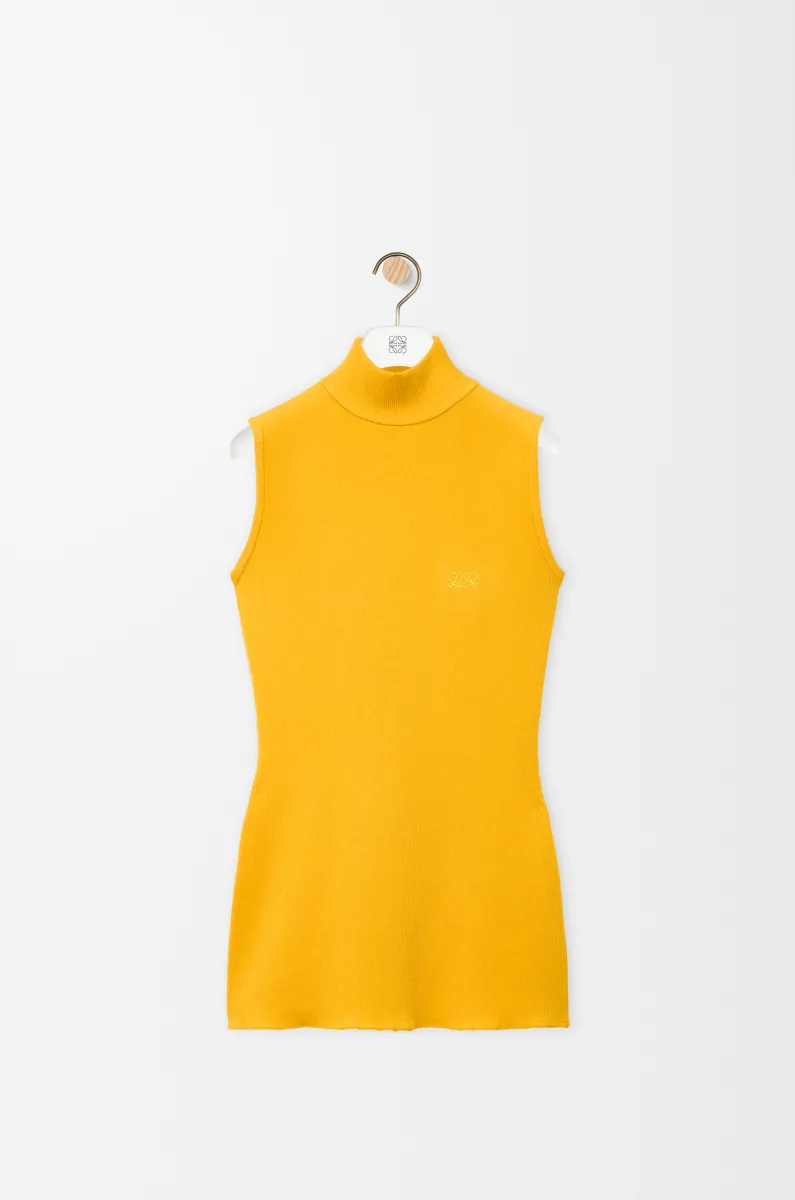 粘胶纤维混纺无袖上衣