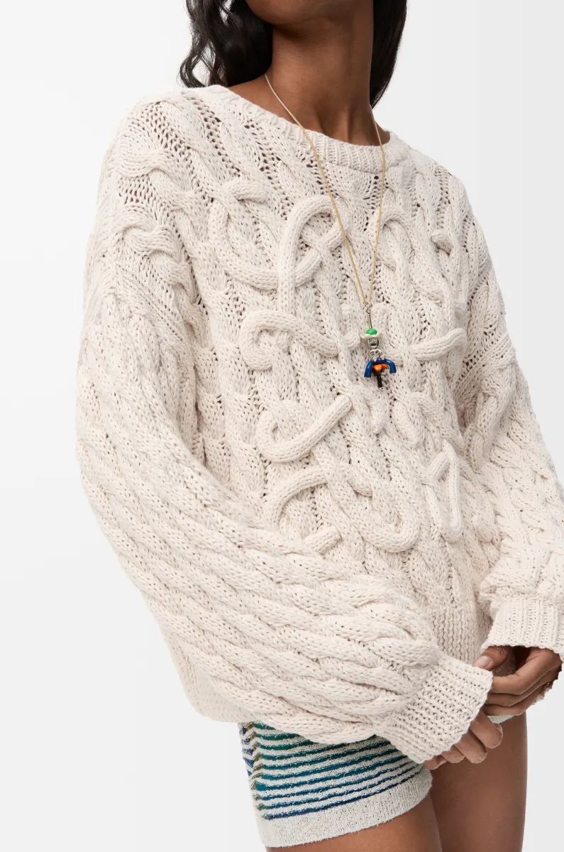 棉质和羊毛混纺 Anagram 毛衣