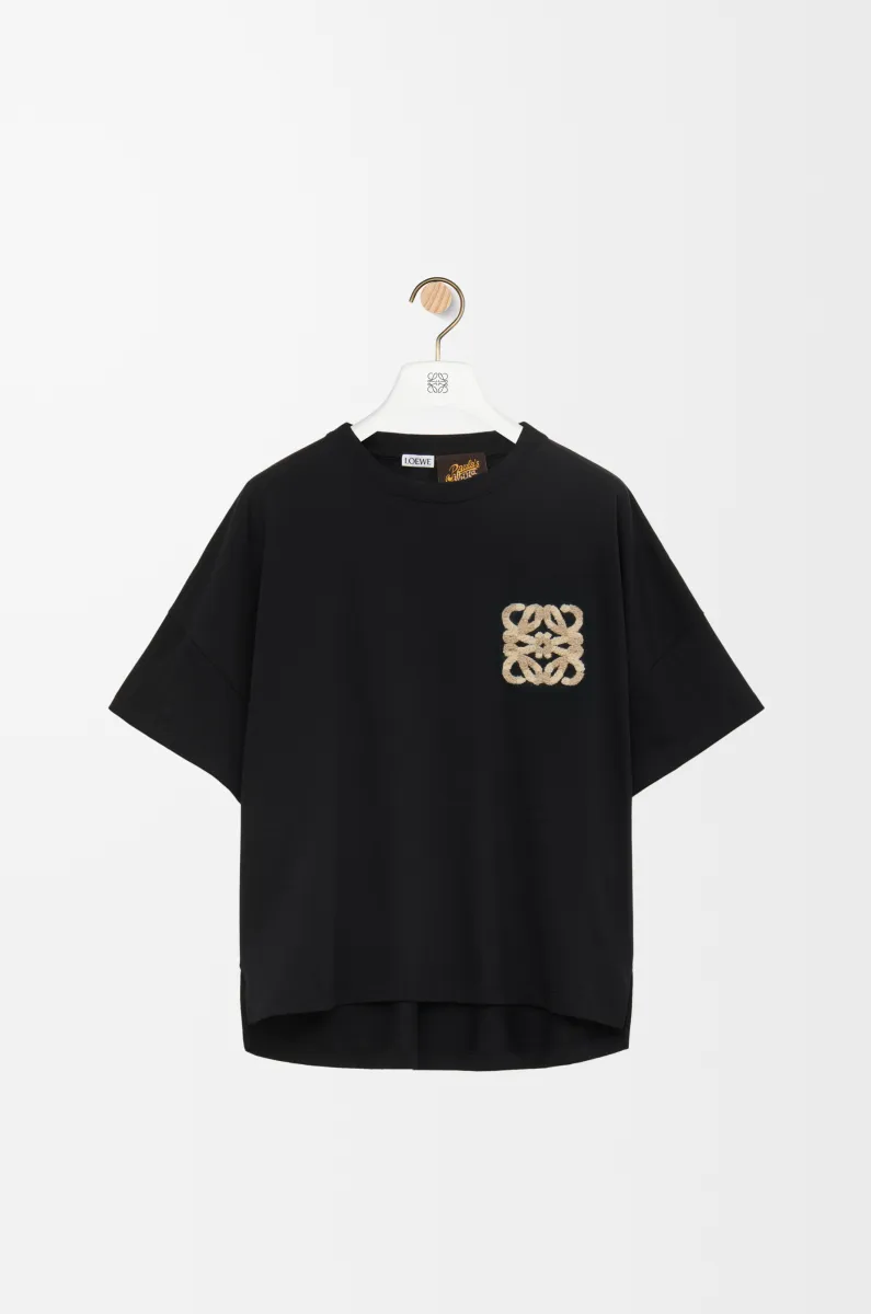 棉质方正廓形T恤