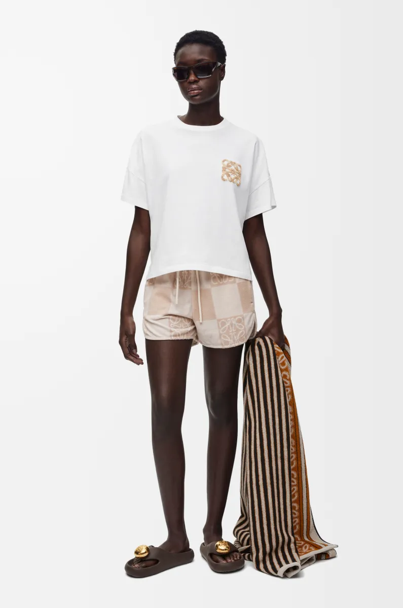 棉质方正廓形T恤