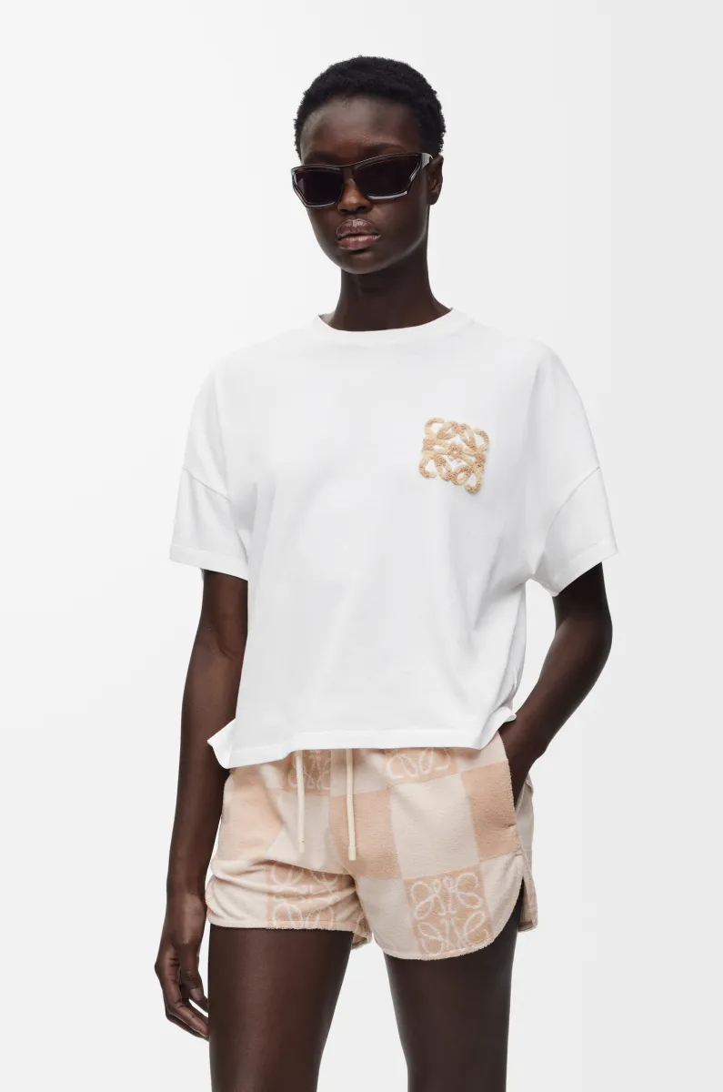 棉质方正廓形T恤