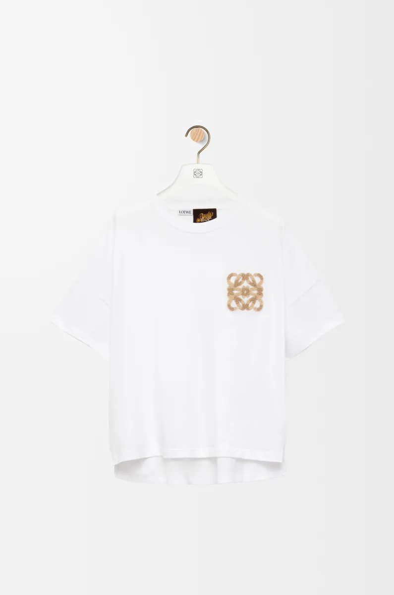 棉质方正廓形T恤