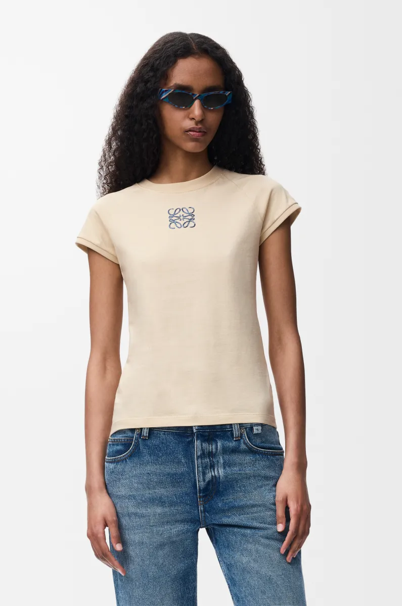 小廓形棉质 T 恤