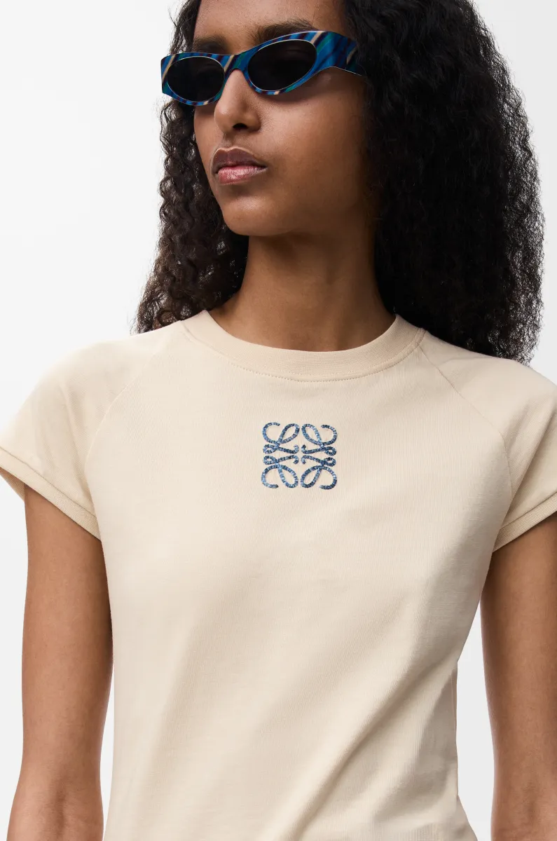 小廓形棉质 T 恤