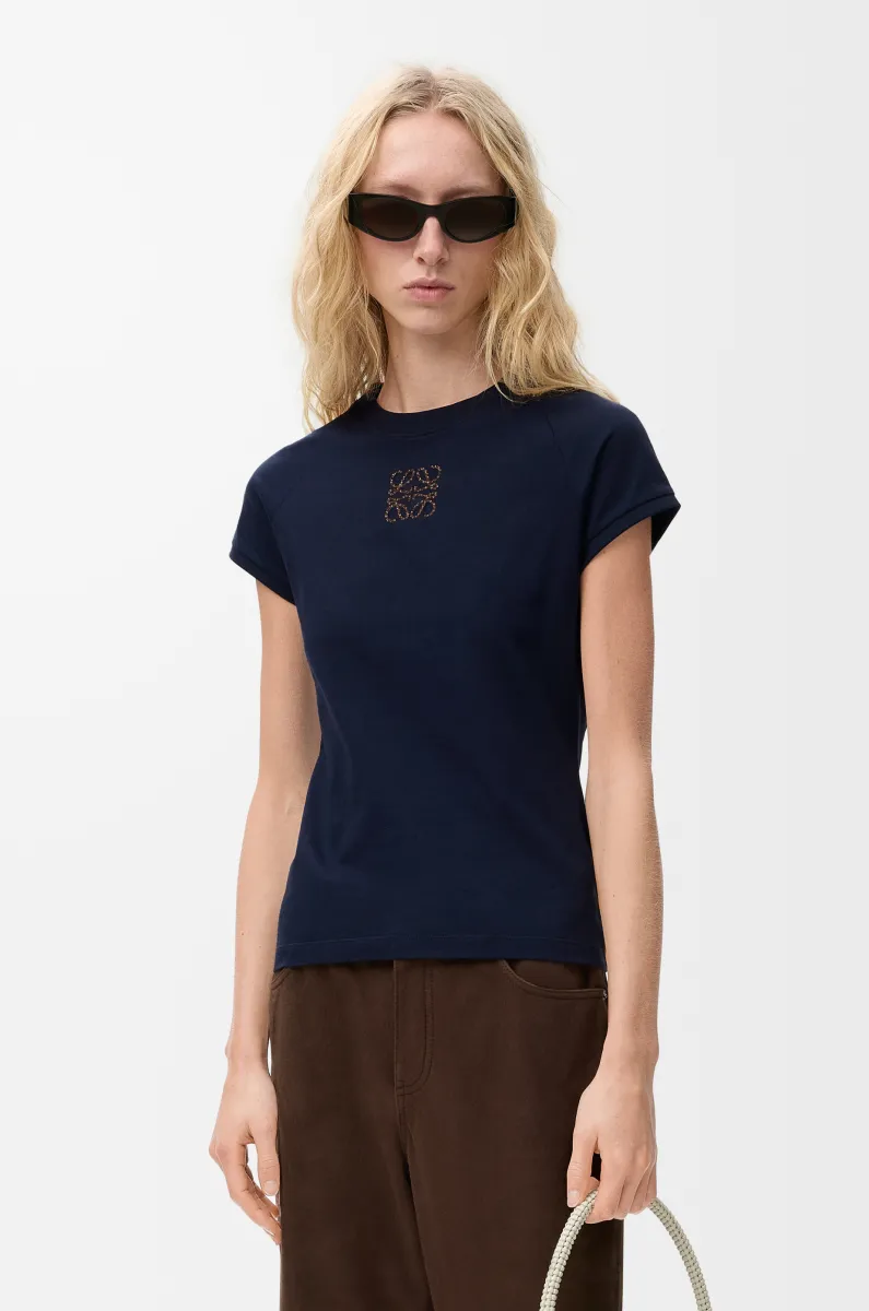 小廓形棉质 T 恤