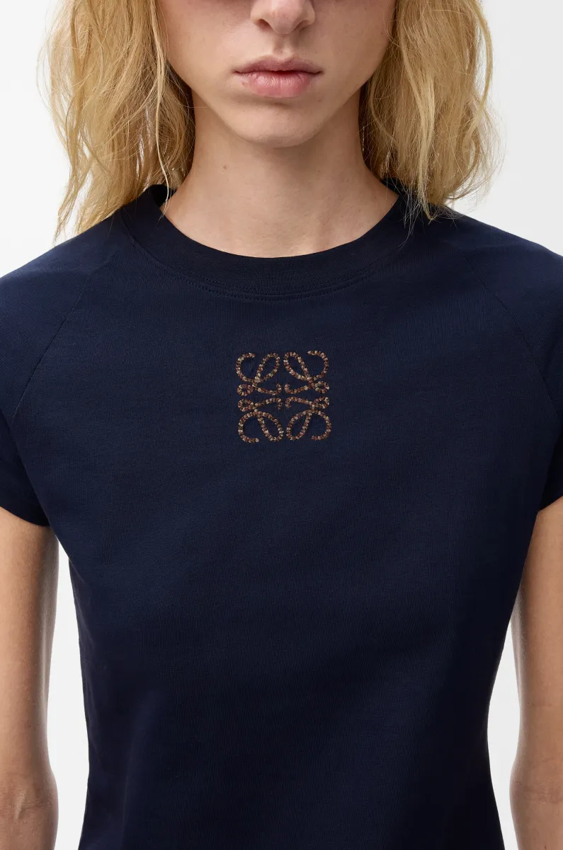 小廓形棉质 T 恤