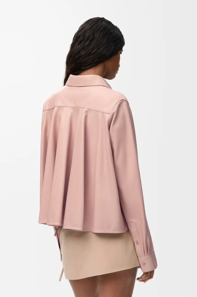 纳帕羊皮革衬衫