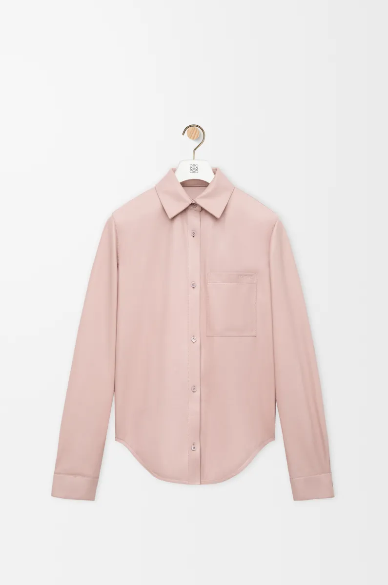 纳帕羊皮革衬衫