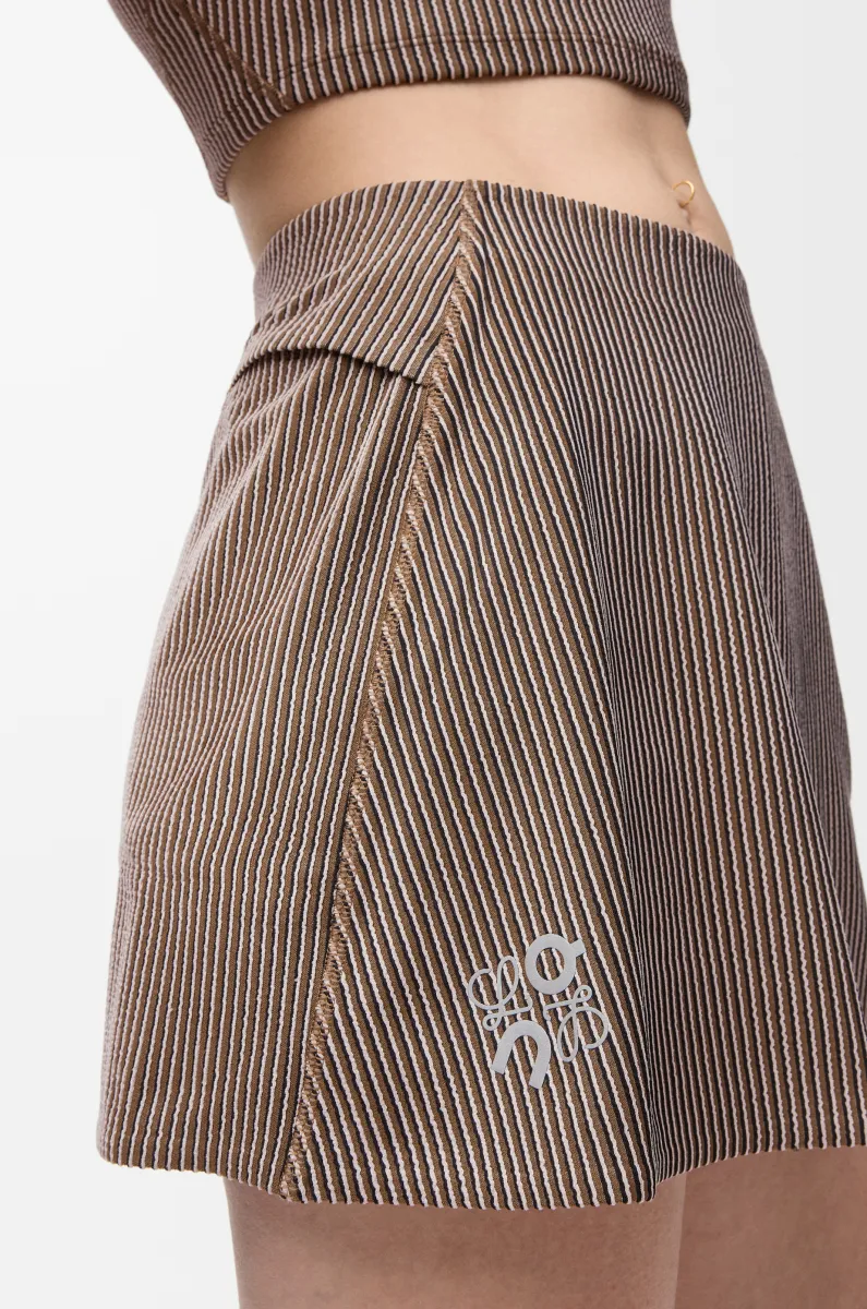 科技平纹针织半身裙