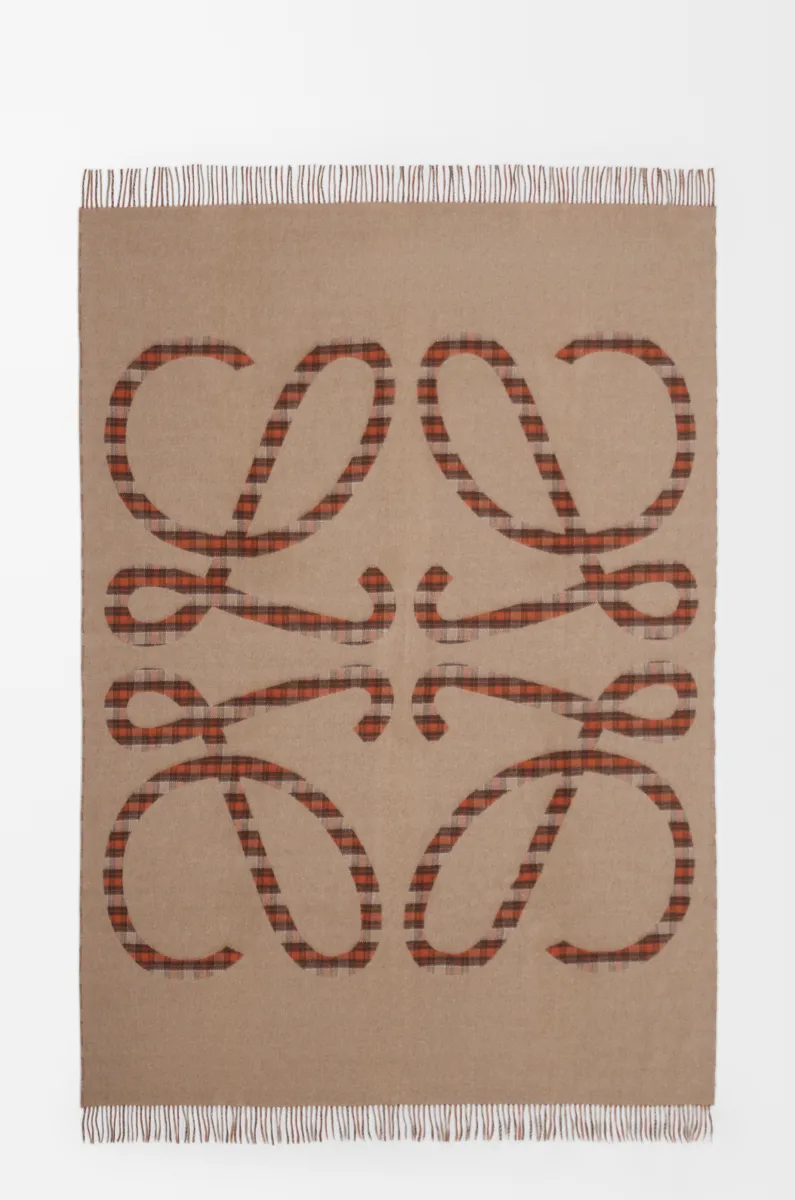 羊毛和羊绒毛毯