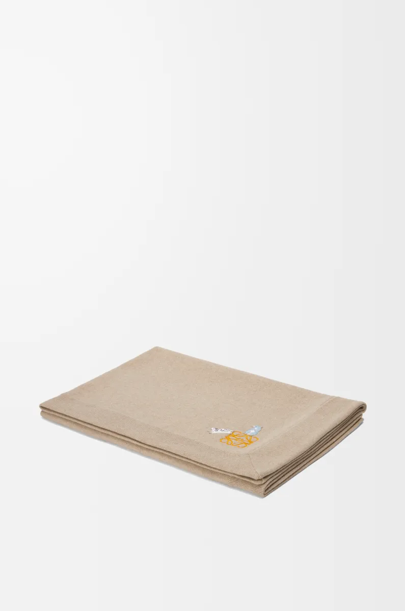 羊绒仓鼠图案毛毯