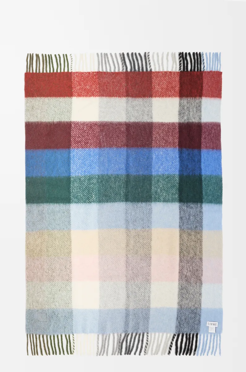 羊驼毛和羊毛混纺毛毯